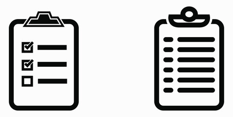 Icon list, roster, schedule, register, roll, catalog, scrol, bil, calendar, docket, nomenclature, beadroll, sked, catalogue. Vector icon.