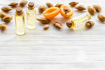 Essential apricot kernel oil with dried kernel