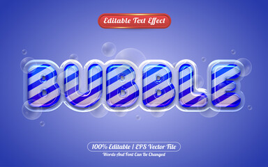 Good luck editable text effect liquid style