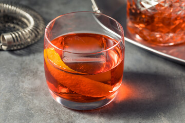 Boozy Refreshing Gin Negroni