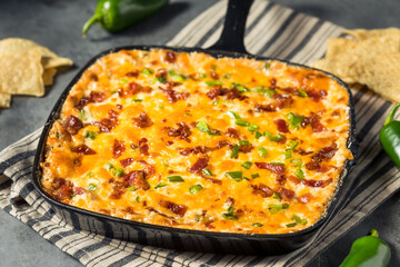 Homemade Spicy Jalapeno Popper Dip