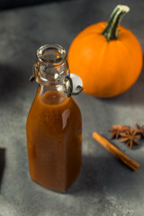 Homemade Organic Pumpkin Spice Simple Syrup