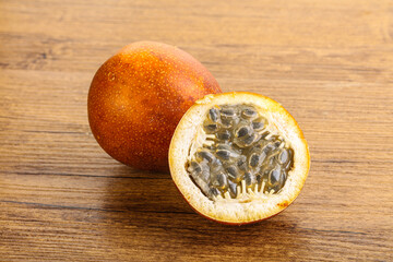 Tropical sweet and juicy Passion fruit