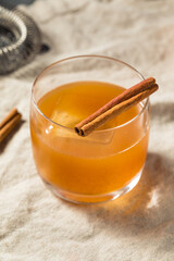 Boozy Refreshing Pumpkin Spice Old Fashioned Cocktail