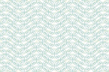 Vector graphic of Seamless geometric pattern. Background with geometrical pattern of circles and waves in soft color. Design for wedding invitations, wallpaper, textile, certificate, diplomas etc.