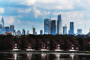 view of New York city skyline