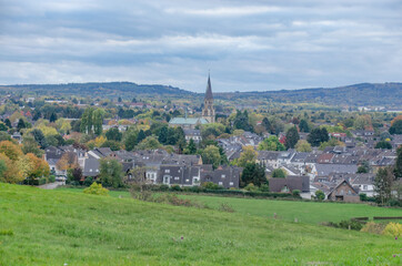 Aachen - Blick vom Gottessegen auf Eilendorf