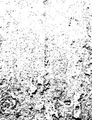Uneven vector noise. Concrete wall texture. Black dots and spots on white background. Grunge style, black on white.