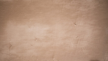 Rough Light Brown plaster Texture With Copy Space.