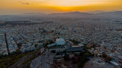 atardecer en atenas 