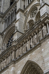 Fototapeta na wymiar gothic cathedral closeup and details