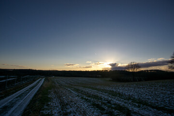 Way into the winter light