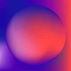 Cosmic vector gradient mesh background. Virtual reality concept, holographic abstract background. 