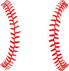 Baseball ball laces