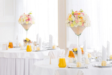 wedding table setting