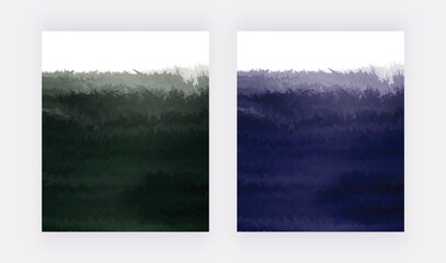 Black and purple watercolor backgrounds