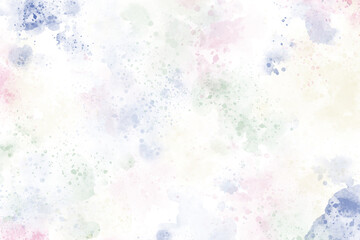 カラフルな水彩画の背景