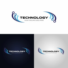 Technology logo design