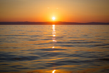 Sonnenuntergang am Meer