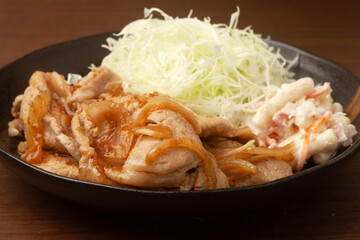 豚肉の生姜焼き