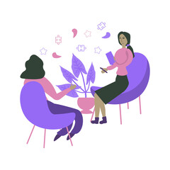 Psychology counselling illustration