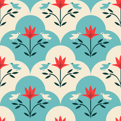 Seamless floral pattern