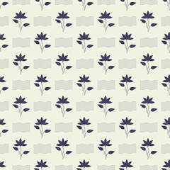 Seamless flower pattern