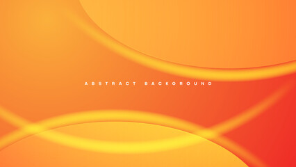 abstract orange wave background