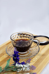 tea and lavender