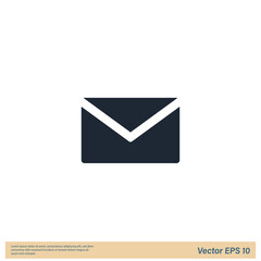 email icon symbol logo template