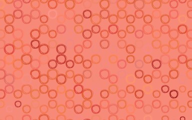 Light Red vector layout with circle shapes.