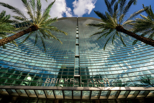 Photo of the Brickell Arch
