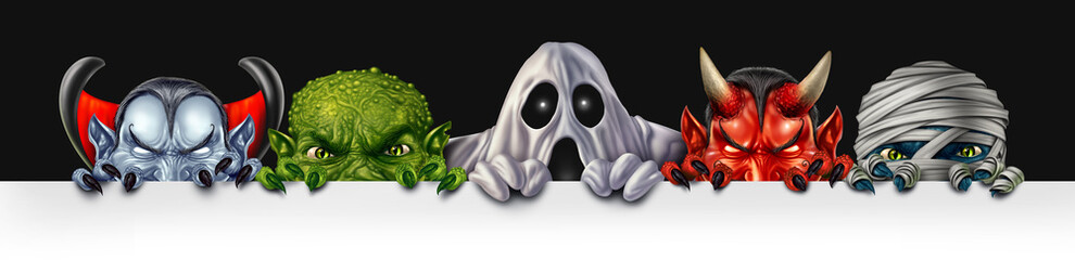 Monster Group Banner © freshidea