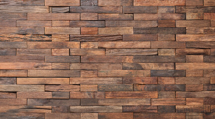 brown pieces of planks lined with wood wall panel. wood background
