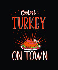 Thanksgiving t-shirt design. Fall t-shirt design.Autumn typography t-shirt design.