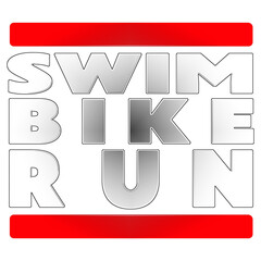 swim bike run
