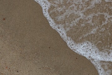 Sandy summer beach / 모래알 자글자글한 바닷가