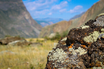 rocks in the mountain