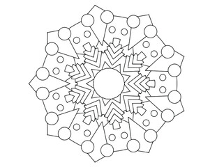 mandala Design for designing, coloring, royal mandala, mehndi, art, black and white mandala
