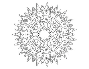 mandala Design for designing, coloring, royal mandala, mehndi, art, black and white mandala

