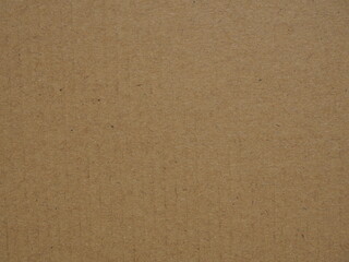 Fototapeta na wymiar Brown paper box or cardboard , Surface empty ecru , Background and Texture with blank note for add text 