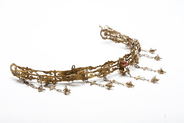 Gold accessory ornaments jewelry(Asian antique collection)