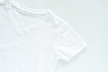 White T-Shirt on white background.