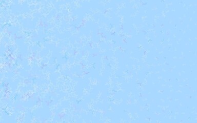 Light Green, Red vector pattern with artificial intelligence network.