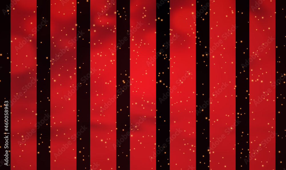Poster black and red color vertical strips background. stripe pattern. stripe seamless pattern vector. seam