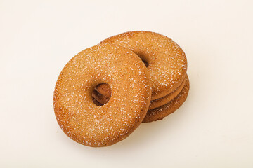 Sweet and crispy ginger cookies