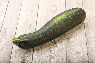 Tasty young organic natural zucchini
