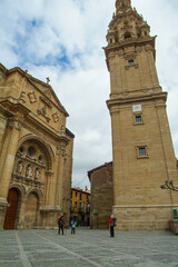 Obraz premium Vista de la localidad Riojana Santo Domingo de la Calzada