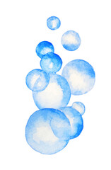 Watercolor soap bubbles (2)