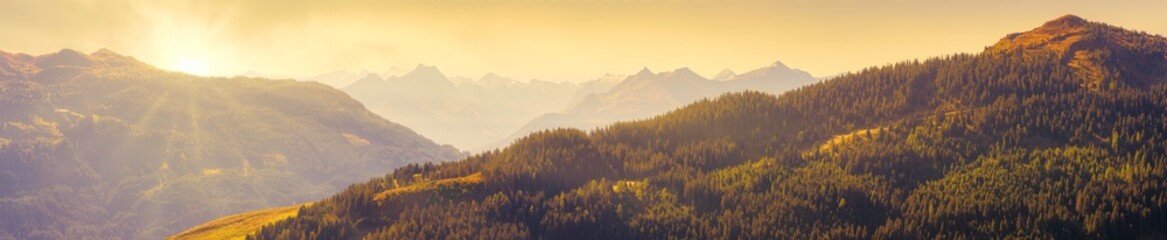 Hohe Tauern bei Sonnenaufgang